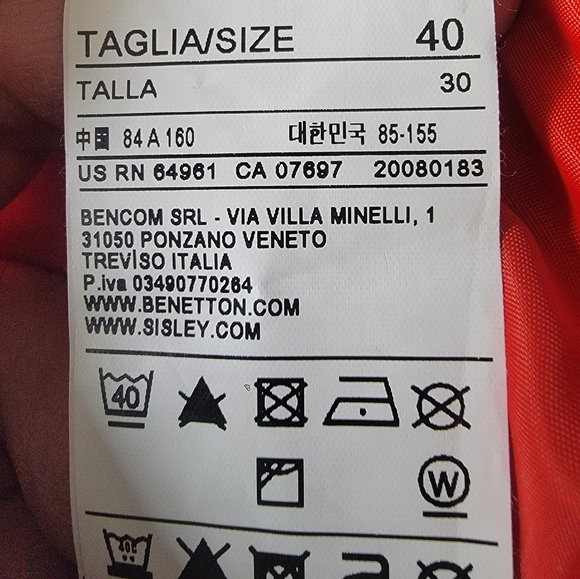 Stile Benetton Women's Jacket - Picture 4 of 6